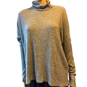 Aerie Oversized Turtleneck Outdoorsy Largenlook Cozy Women Sweater Size SP
